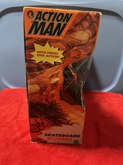 1999 Hasbro ACTION MAN Skateboard Extreme 12″ Figure NEW Unopened Damaged Box