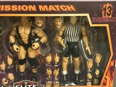 Mattel WWE Elite Collection Submission Match Bret Hart Steve Austin Ken Shamrock