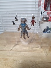 Marvel Legends Guardians Of Galaxy Vol 2 Rocket Raccoon Little Groot Mantis BAF