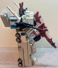 Vintage 1986 Hasbro Transformers G1 Metroplex Base Action Figure Near Complete