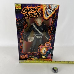 Ghost Rider Marvel Comics Deluxe 10” Glow-in-the-Dark Edition ToyBiz 1995