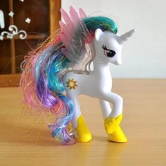 14cm My Little Pony Princess Celestia Nightmare Moon Figures Toys Kids Gift