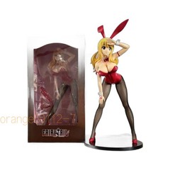 Anime Fairy Tail Lucy Heartfilia Bunny Girl 38cm Figure Model Collect Toy Gifts