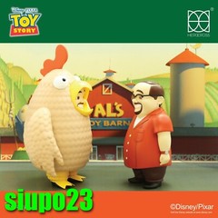 Herocross ~ HVS #009 Toy Story Mushie Ai Mcwhiggin Chicken Man Set 2pcs