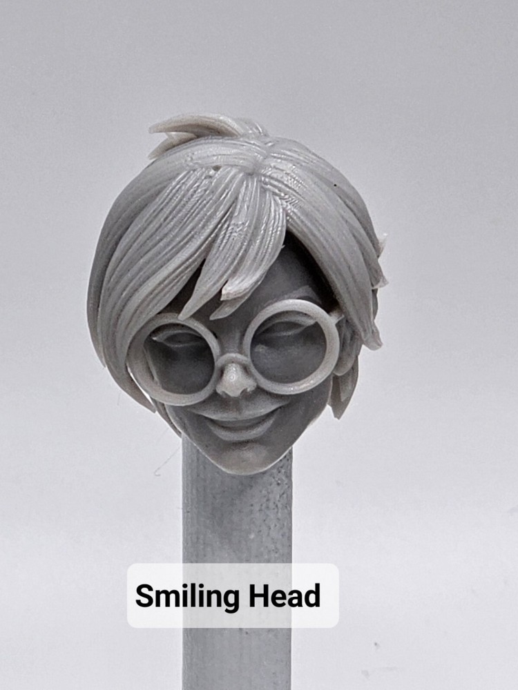 3d Printed HARLEEN QUINZEL SMILE 1:10 7″ MARVEL LEGENDS MCFARLANE DC MULTIVERSE