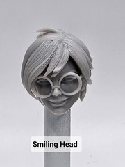 3d Printed HARLEEN QUINZEL SMILE 1:10 7″ MARVEL LEGENDS MCFARLANE DC MULTIVERSE