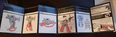 Transformers G1 Heroic Dinobot Grimlock Instruction Booklet