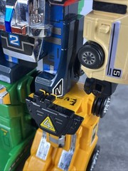 Bandai Power Rangers Turbo Carranger DX VRV Robo Rescue Megazord 1996
