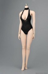 1/6 sexy female Bodysuit Denim Shorts for Kumik Phicen Hot Toys poptoys ❶USA❶