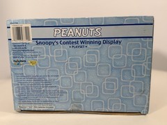 Peanuts Charlie Brown Christmas Snoopy Contest Winning Display Playset NIB