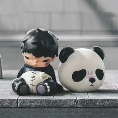 Authentic Hirono Doll Panda Series Limited Edition Figure Toy Designer Gift Hot