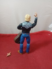 Jeff Jarrett (Double J) AEW Custom Wrestling Figure Headswap W/ Guitar