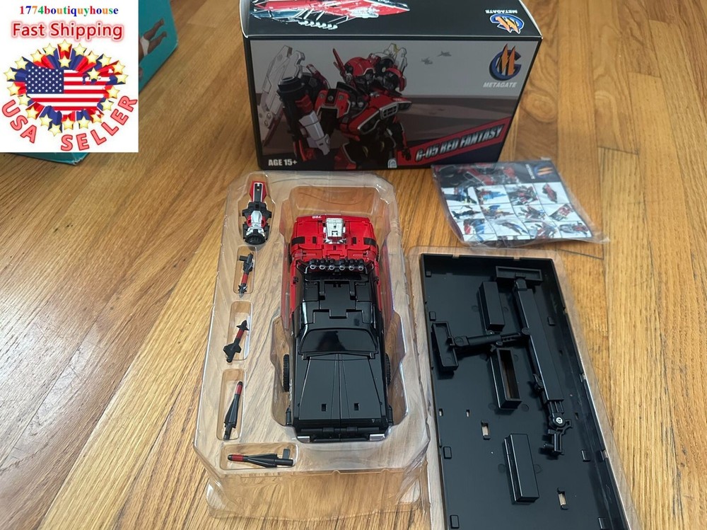 NEW BOX Metagate G-05 Red Fantasy Shatter Movie Version Transformer Autobot USA
