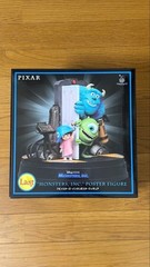 Happy kuji Pixar 2026 Last Prize Monsters, Inc. Poster Figure Happy Lottery