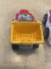 2000 Hasbro Tonka Chuck & Friends Fire Truck Lot 3 pcs Die-cast & Plastic Parts