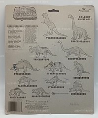 True Prehistoric Replicas Brachiosaurus & Spinosaurus Dinosaur Set Imperial 1992