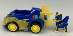 Paw Patrol Mighty Pups Super Paws Chase Figure with Police Car Lights Sounds