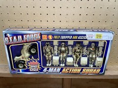 VINTAGE 1999 LANARD S.T.A.R. FORCE 4-MAN ACTION SQUAD NO. 3907 BRAND NEW SEALED!