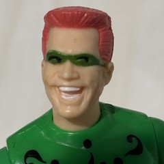 Jim Carrey as the Riddler Batman Forever DC Comics Kenner 1996 Figure Loose