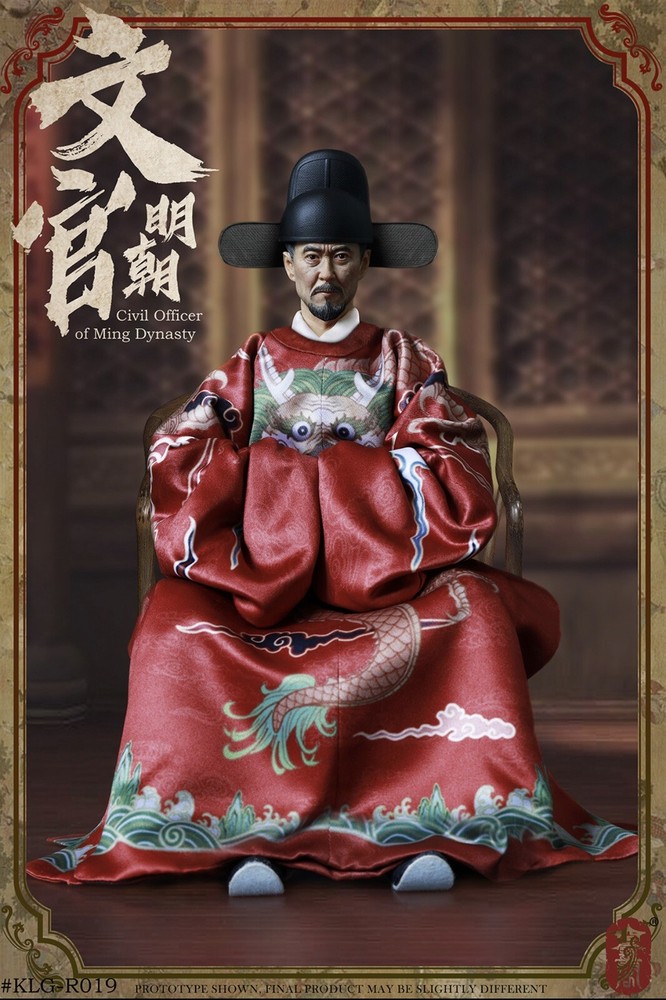 1/6 KongLingGe KLG-R019 Ming Dynasty Civil Officer Action Figure Model US Seller