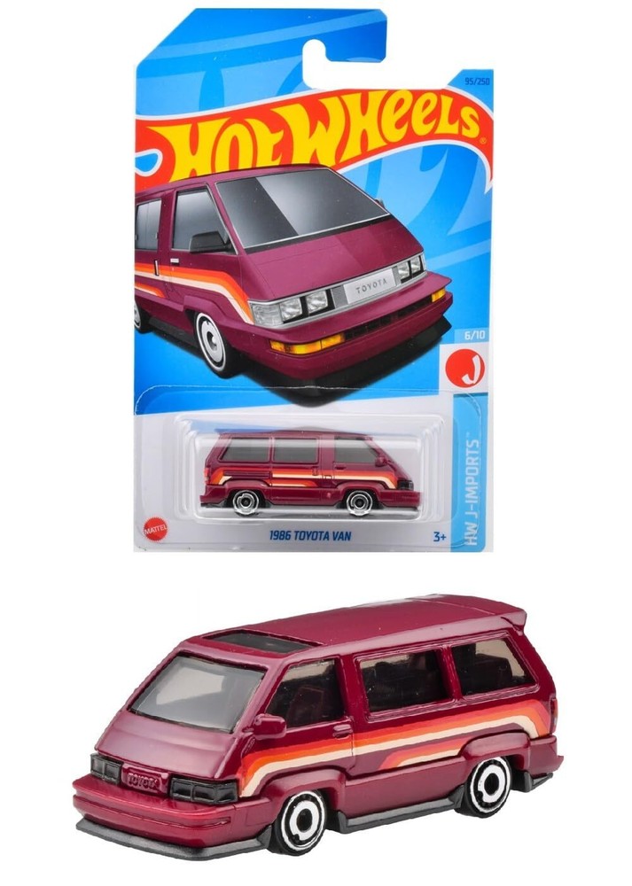 Hot Wheels HNK68 Basic Car 1986 Toyota Van [3 Years Old and Up] from JP