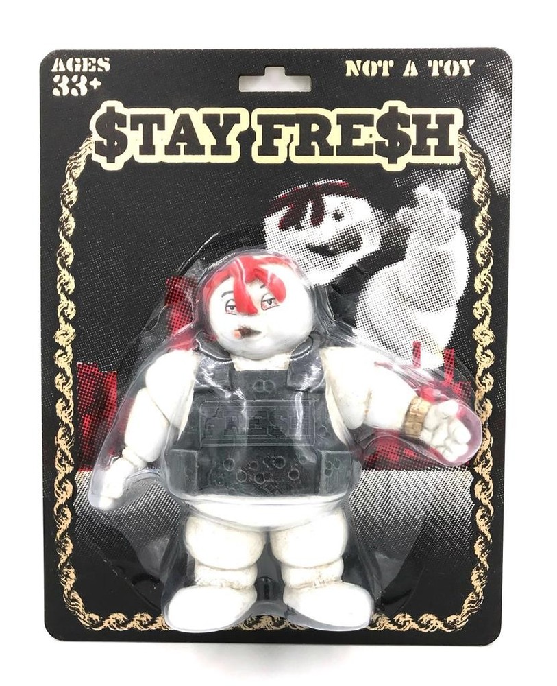 THE STAY FRESH MAN RESIN ART FIGURE BY RYCA NEW YORK COMIC CON 2017 GHOST NYCC