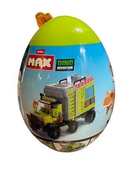 BRAND NEW, ZURU MAX, T-REX ATTACK Large Dino Adventure Eggs, 284 Pieces #83159