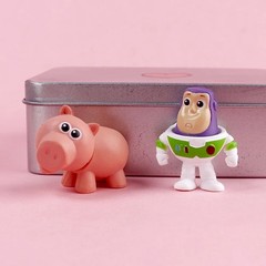 8Pcs Lot Anime Toy Story Mini Action Figure 4.5cm Buzz Lightyear Woody Ornaments
