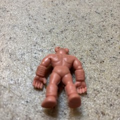 Vintage M.U.S.C.L.E. Men Lot of 5 Multi And Flesh Color Figures Mattel 80s Used