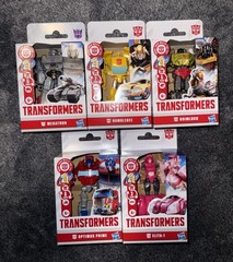 Transformers 2-in-1 Mini Figures Set of 5 | Hasbro New