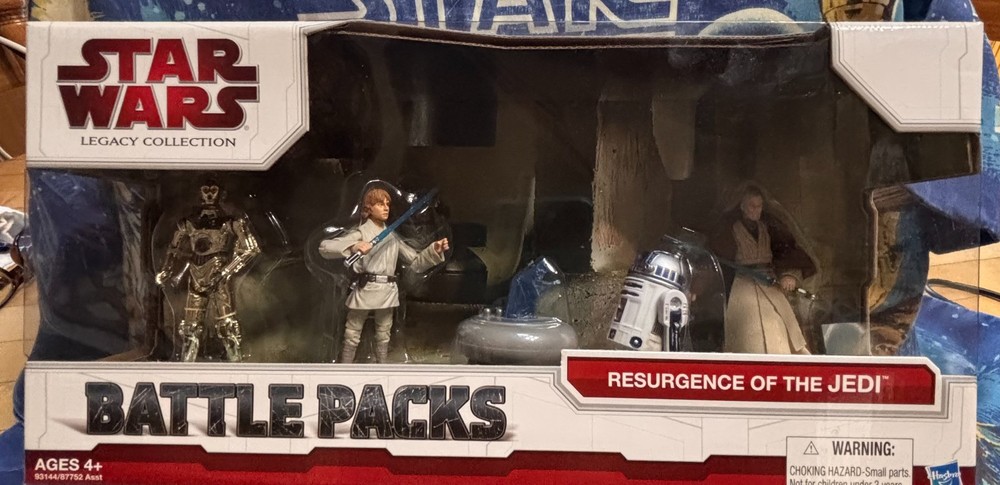 Star Wars 2008 The Legacy Collection Resurgence of the Jedi Battle Packs NEW