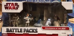 Star Wars 2008 The Legacy Collection Resurgence of the Jedi Battle Packs NEW