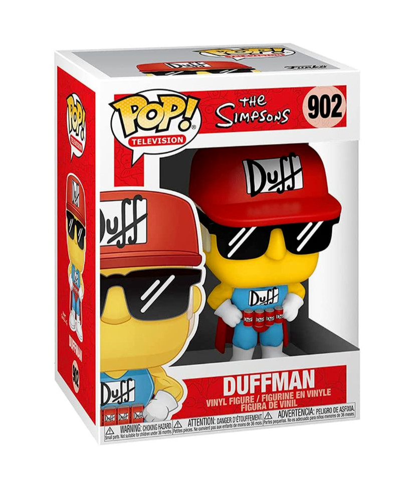Funko Pop Simpsons Duffman Figure w/ Protector