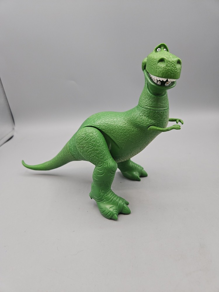 Disney Pixar Toy Story Rex Thinkway Toys 2015 7″ Talking Posable