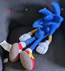 ~ NEW ~ 2022 LARGE 22” Sonic The Hedgehog Movie 2 Plush Factory NWT Stuffed Toy