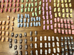 Mini Series Flocking Figures 4cm Cute Gift DIY Decor Toys Kawaii Big Into Energy