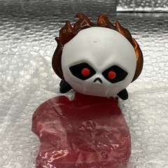 Marvel Tsum Tsum GHOST RIDER Medium Figure & Silver Rope Stand Series 1 Set Of 2