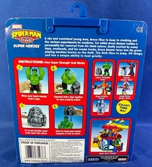 SUPER STRENGTH HULK Figure SPIDER-MAN FRIENDS Super Heroes ROCK CRUSHING ACTION
