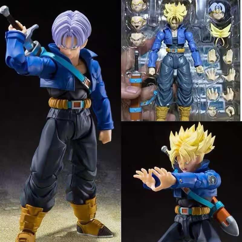 In Stock Demoniacal Fit Dragon Ball The Coming One Top Gun Trunks Action Figure