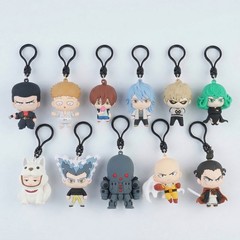 One Punch Man Figural Keyring Blind Bag Mystery Pack Saitama Anime Toy 1 Random