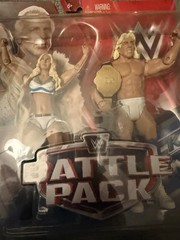 WWE Battle Pack Smackdown Charlotte Ric Flair World Championship Damaged