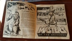 1983 Masters of the Universe He-man sticker album MOTU by Panini