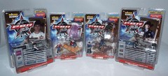 4 NOS 2004 PBR Micro Icon Series 1 Figures Bull Rider on Bull Trading Card Lot
