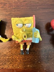 SpongeBob And Friends Mixed Figure Lot Of 19 PVC & Plastic Mixed Different Years