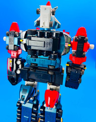 Popy Armored Fleet Dairugger XV Vintage Combining Robot Toy Die-cast Japan 1980s