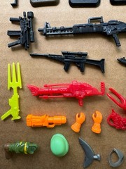 Vintage GI Joe 26 piece lot Law & Order’s Dog B.A.T. Treadmark Barroness 80s 90s