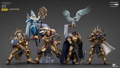 JOYTOY Warhammer 40K 1/18 Action Figure Stormcast Eternals The Blacktalons 5PCS