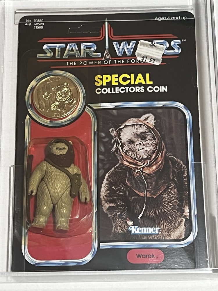 VINTAGE KENNER STAR WARS 1985 POTF WAROK AFA UNIFIED 6.0 FIGURE IS 9.2 PLS READ