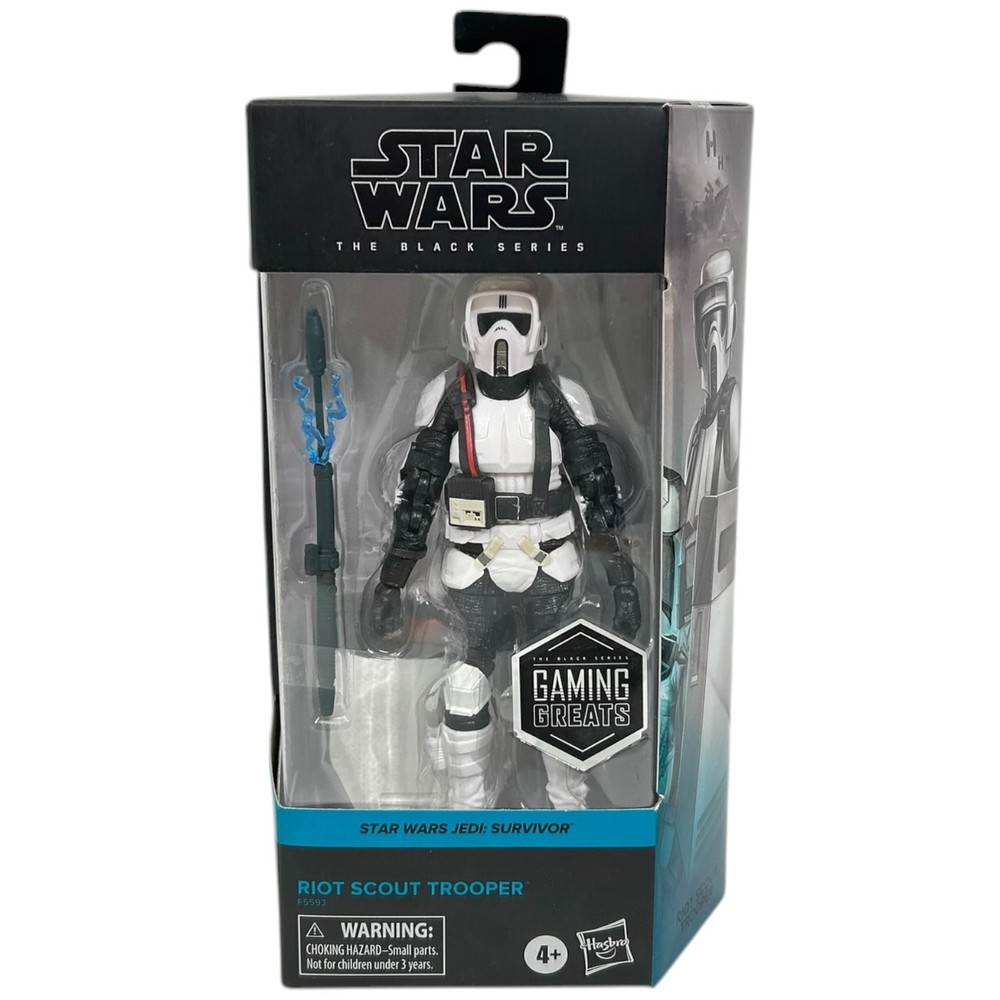 Star Wars Black Series Riot Scout Trooper 6″ Action Figure Gaming Greats 2022