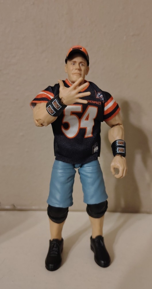 WWE John Cena WrestleMania XXIV Elite Mint Figure, 54 Jersey Shirt